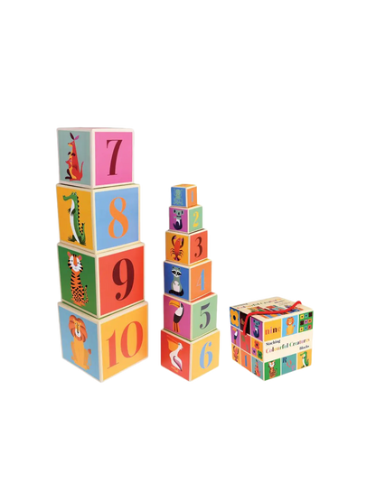 Kartonowa wieża Stacking Blocks Rex London BÉBÉ Concept