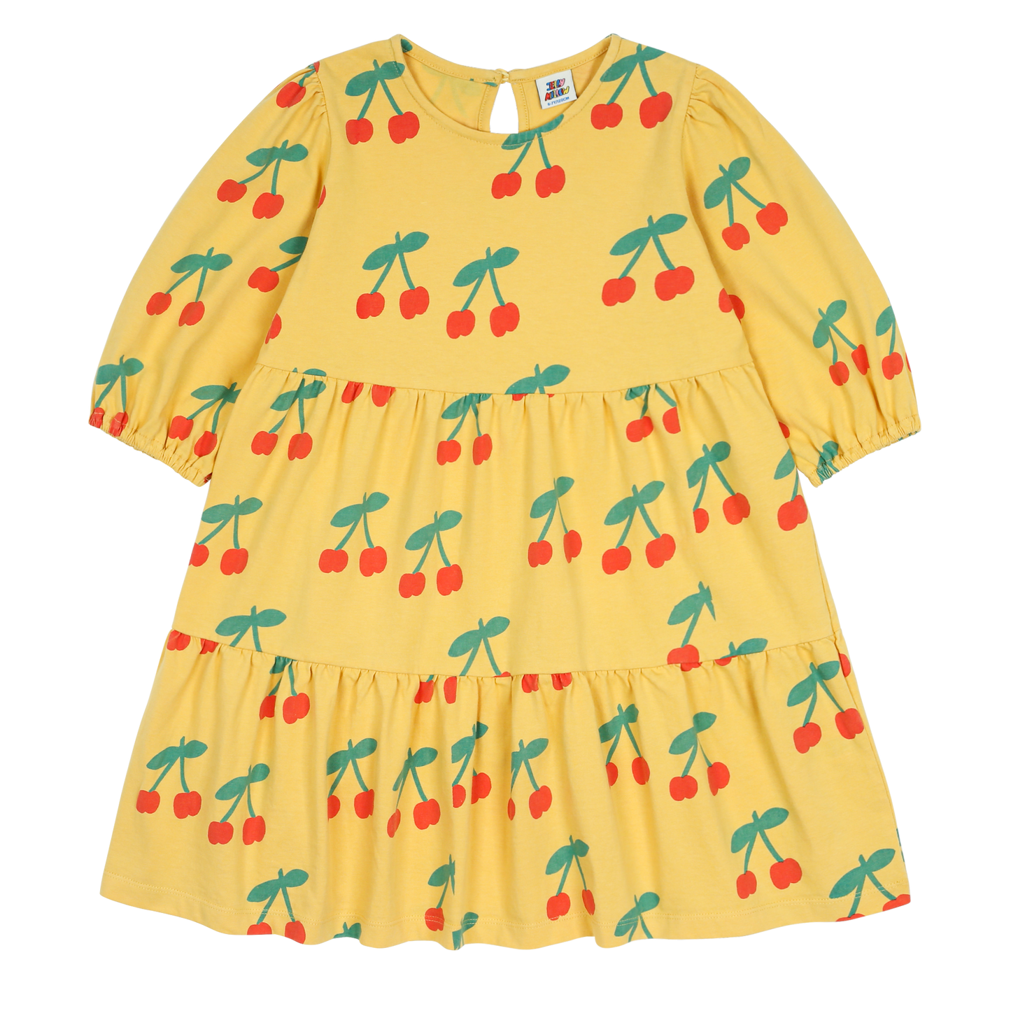 Sukienka Cherry Ruffle Dress Jelly Mallow BÉBÉ Concept 