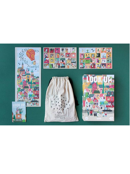 Puzzle z grą obserwacyjną Look up! Londji BÉBÉ Concept