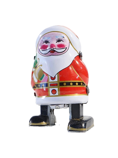 Blaszana retro zabawka Święty Mikołaj Die Blechfabrik BÉBÉ Concept 