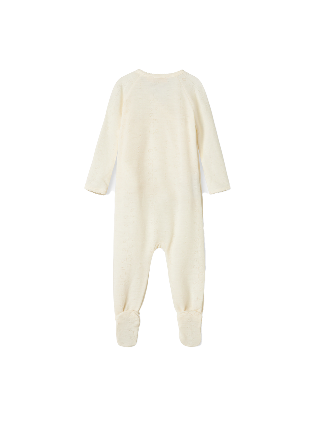 Śpioszki niemowlęce merino Rubetta Pointelle MarMar Copenhagen BÉBÉ Concept 