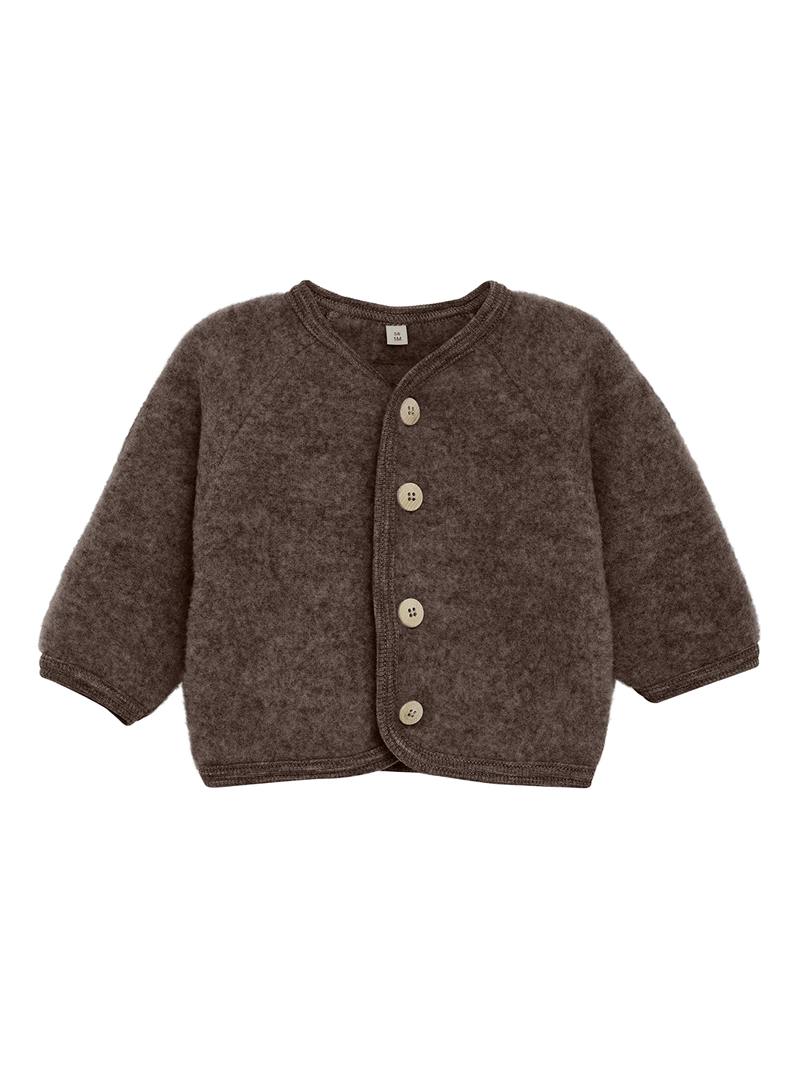 Kurtka Jacket Wool Fleece w. Buttons Huttelihut BÉBÉ Concept 