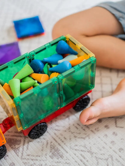 Klocki magnetyczne Rainbow Motion Pack Connetix BÉBÉ Concept 