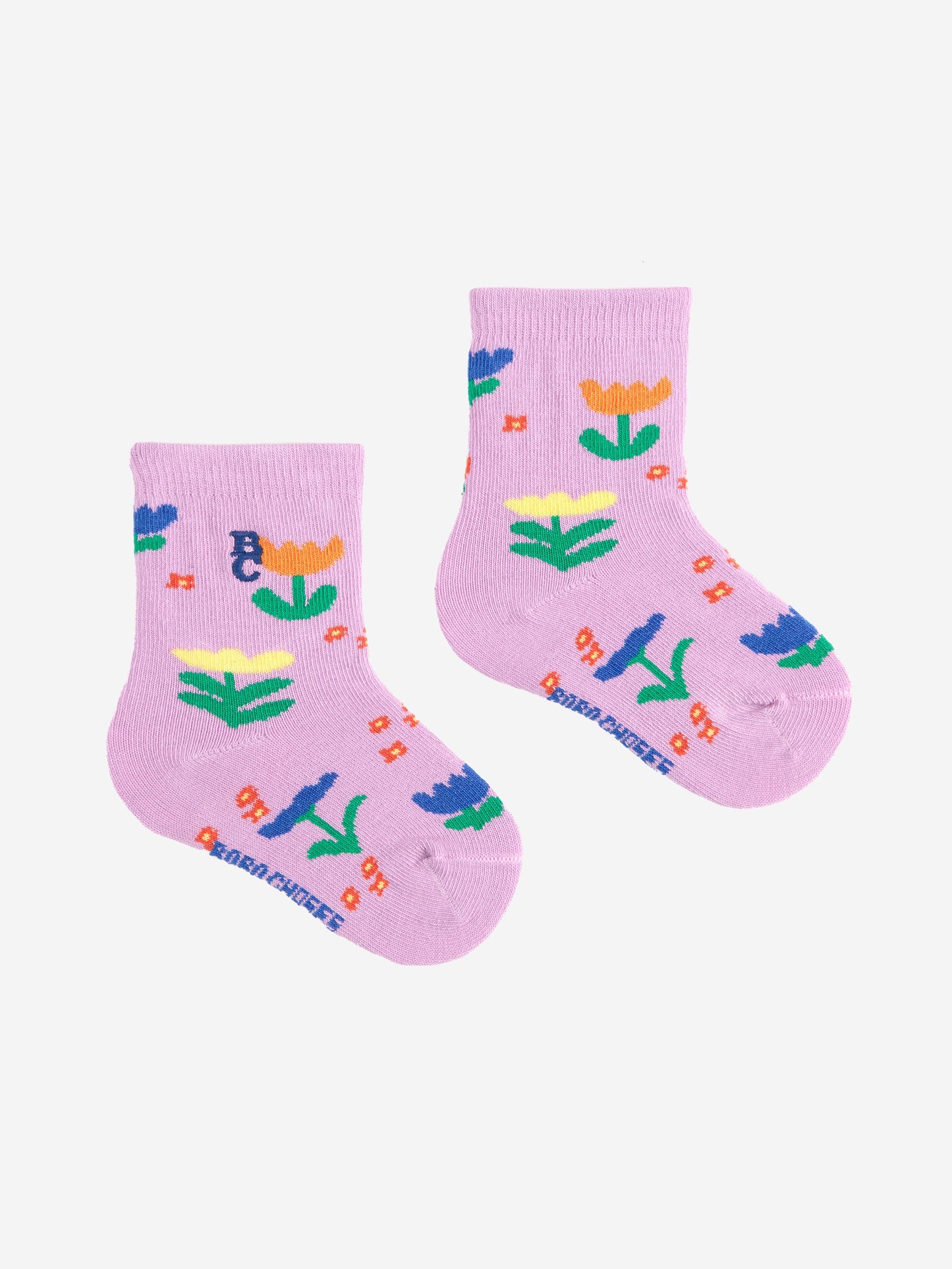 Skarpetki niemowlęce Garden Party all over short socks Bobo Choses BÉBÉ Concept 