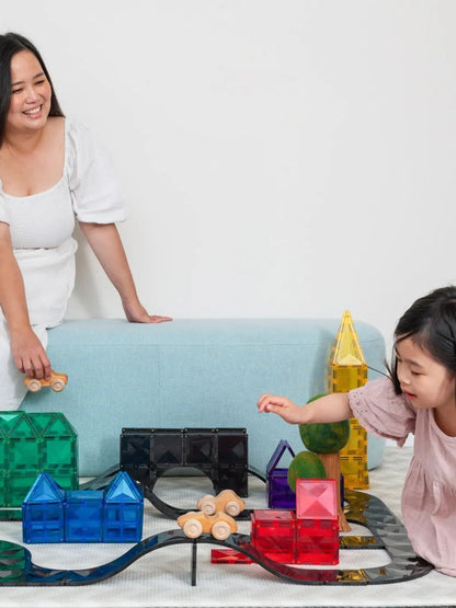 Klocki magnetyczne drogi Creative Roads Pack Connetix BÉBÉ Concept 