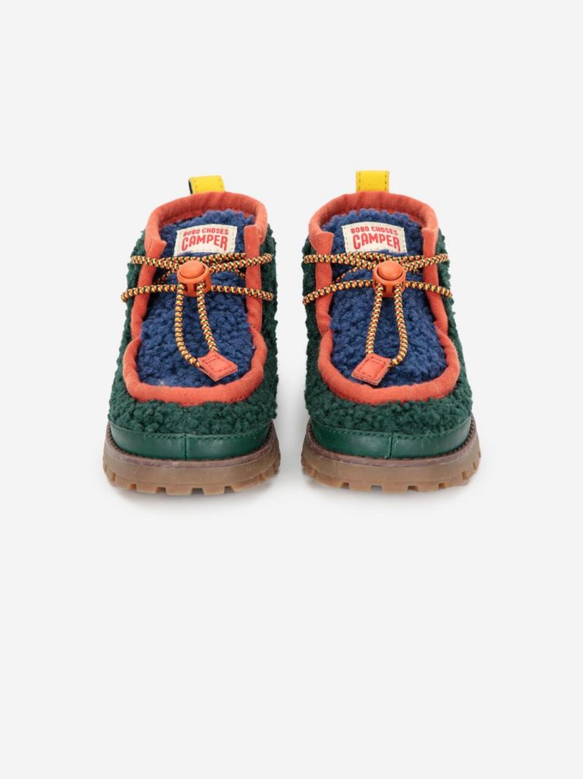 BOBO CHOSES x CAMPER Compas Wallabee sheepskin shoes Bobo Choses BÉBÉ Concept 