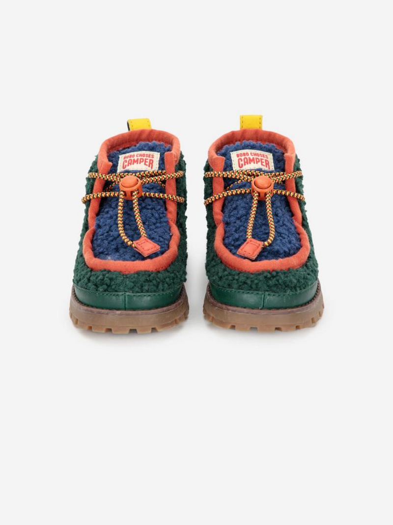 BOBO CHOSES x CAMPER Compas Wallabee sheepskin shoes Bobo Choses BÉBÉ Concept 