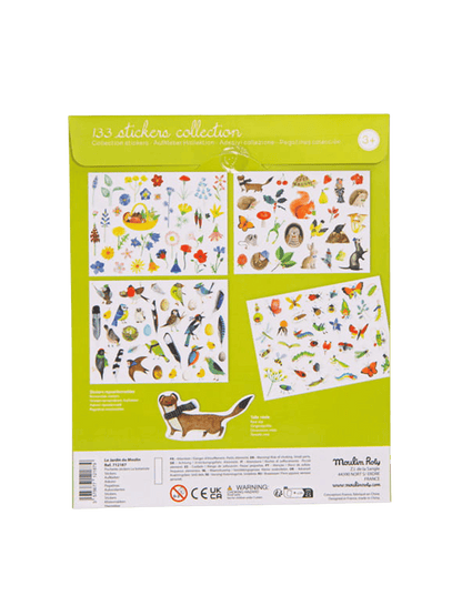 Zestaw arkuszy z naklejkami Collection Moulin Roty BÉBÉ Concept 