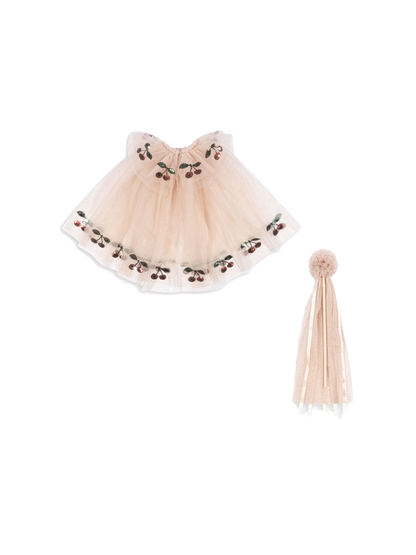 Przebranie z peleryną Princess Sequin Cape Konges Slojd BÉBÉ Concept 