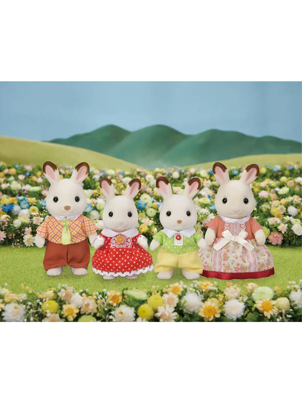 Kolekcjonerskie figurki rodzina Białe Króliki Sylvanian Families BÉBÉ Concept 