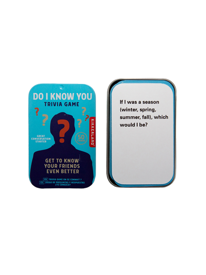 Quiz towarzyski Trivia Game Do I Know You? Kikkerland BÉBÉ Concept 