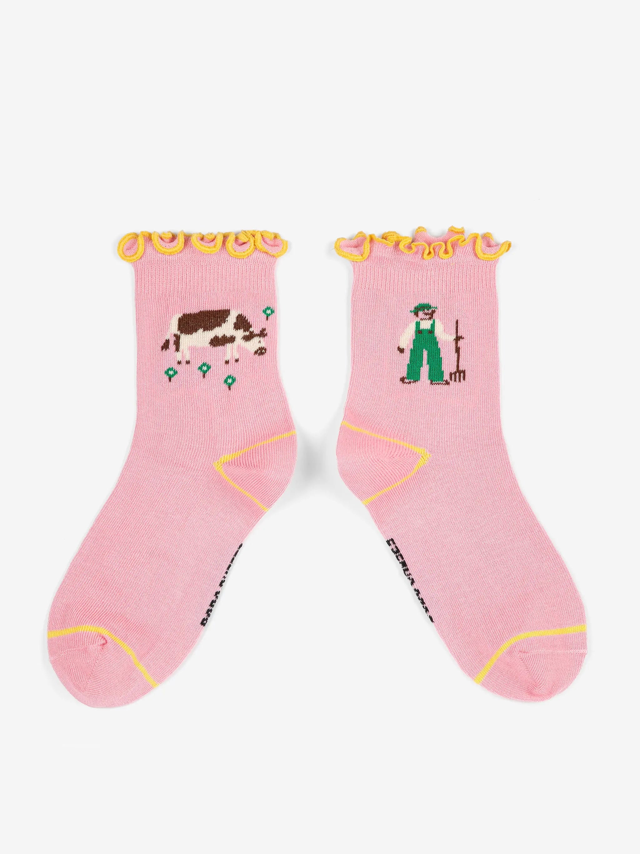 Skarpetki Farm Adventure ruffled short socks Bobo Choses BEBE Concept 