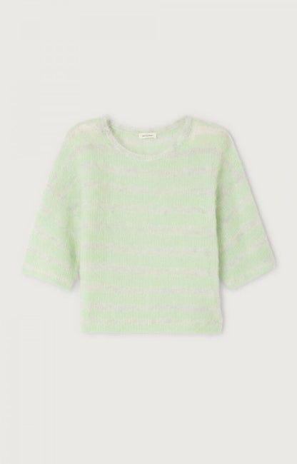 Damski sweter z krótkim rękawem Nenybay American Vintage BÉBÉ Concept 