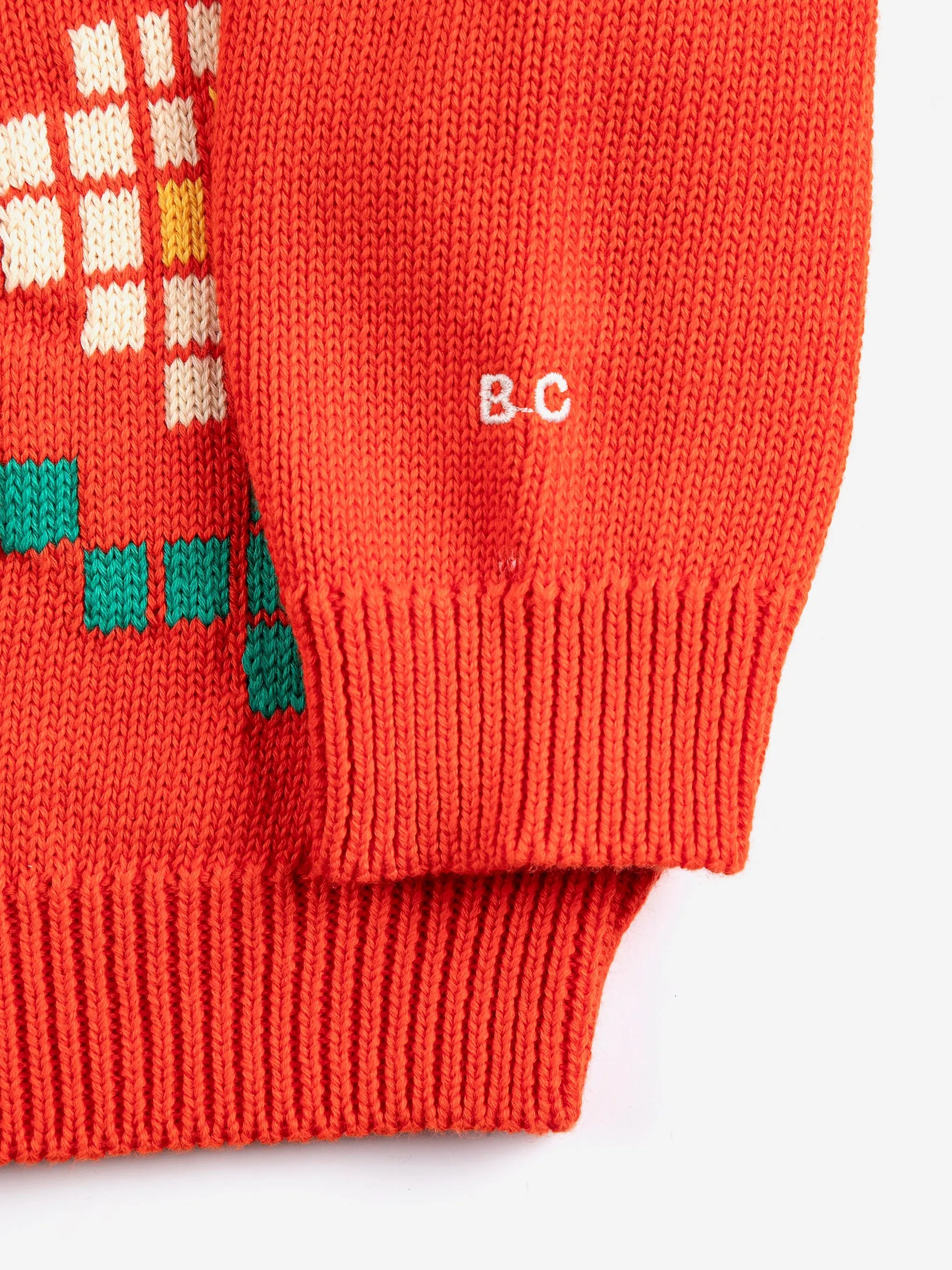 Sweter Pixel Daisy cardigan Bobo Choses BEBE Concept 