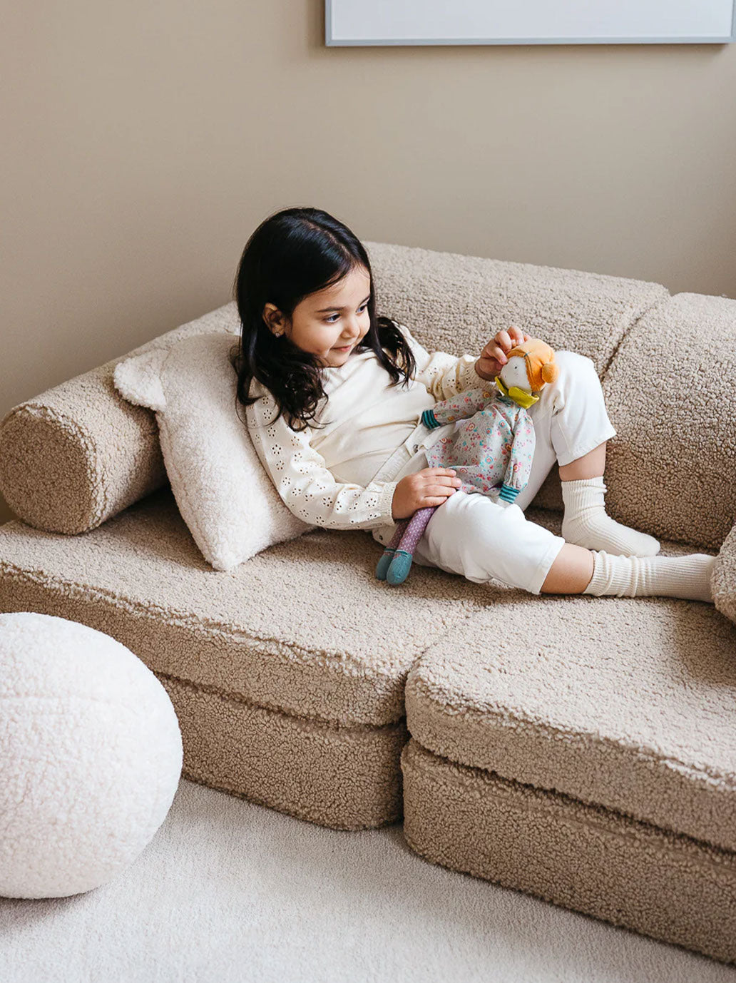 Kanapa modułowa dla dzieci Play Sofa Settee WigiWama BÉBÉ Concept 