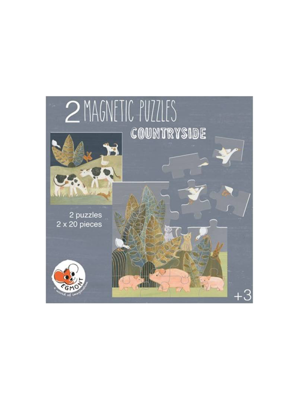 Puzzle magnetyczne Egmont Toys BÉBÉ Concept