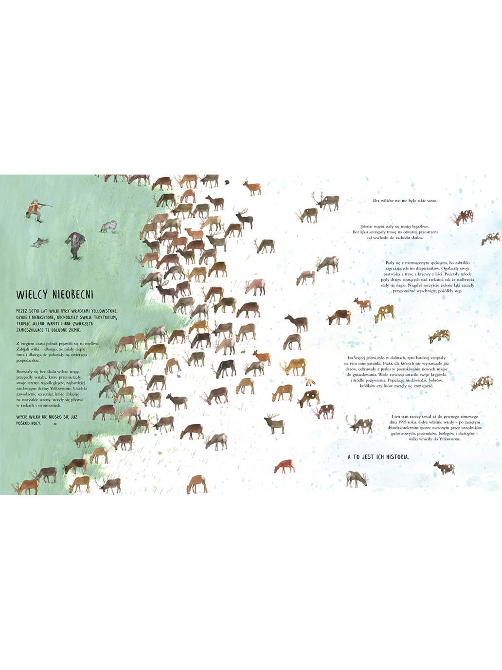 Czternaście wilków. O strażnikach ekosystemu Wydawnictwo Nasza Ksiegarnia BÉBÉ Concept