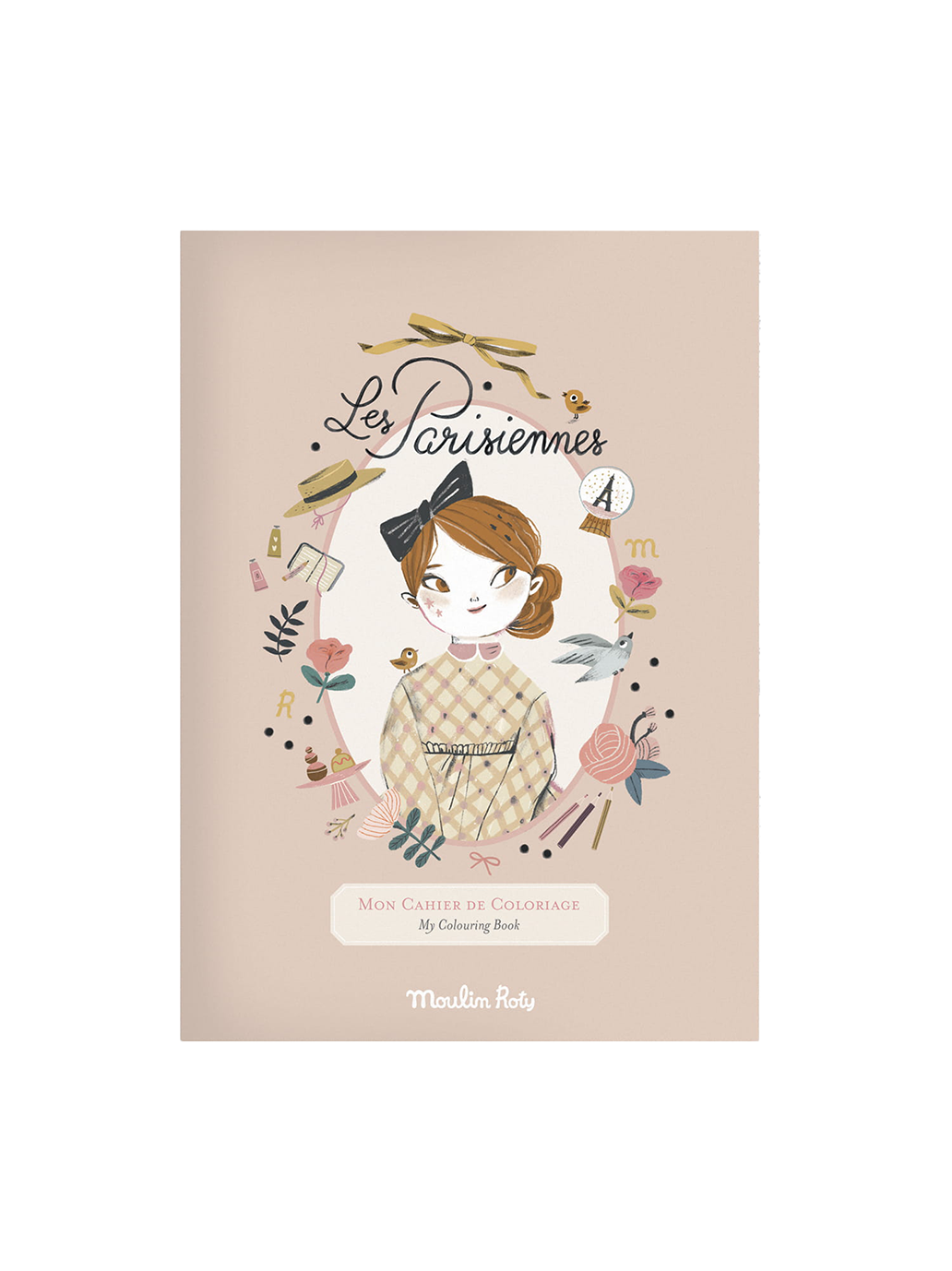 Zeszyt z kolorowankami Moulin Roty BÉBÉ Concept
