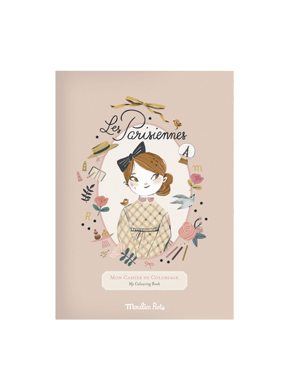Zeszyt z kolorowankami Moulin Roty BÉBÉ Concept