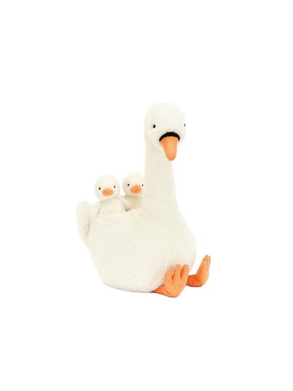 Miękka przytulanka Łabędź z młodymi Jellycat BÉBÉ Concept 