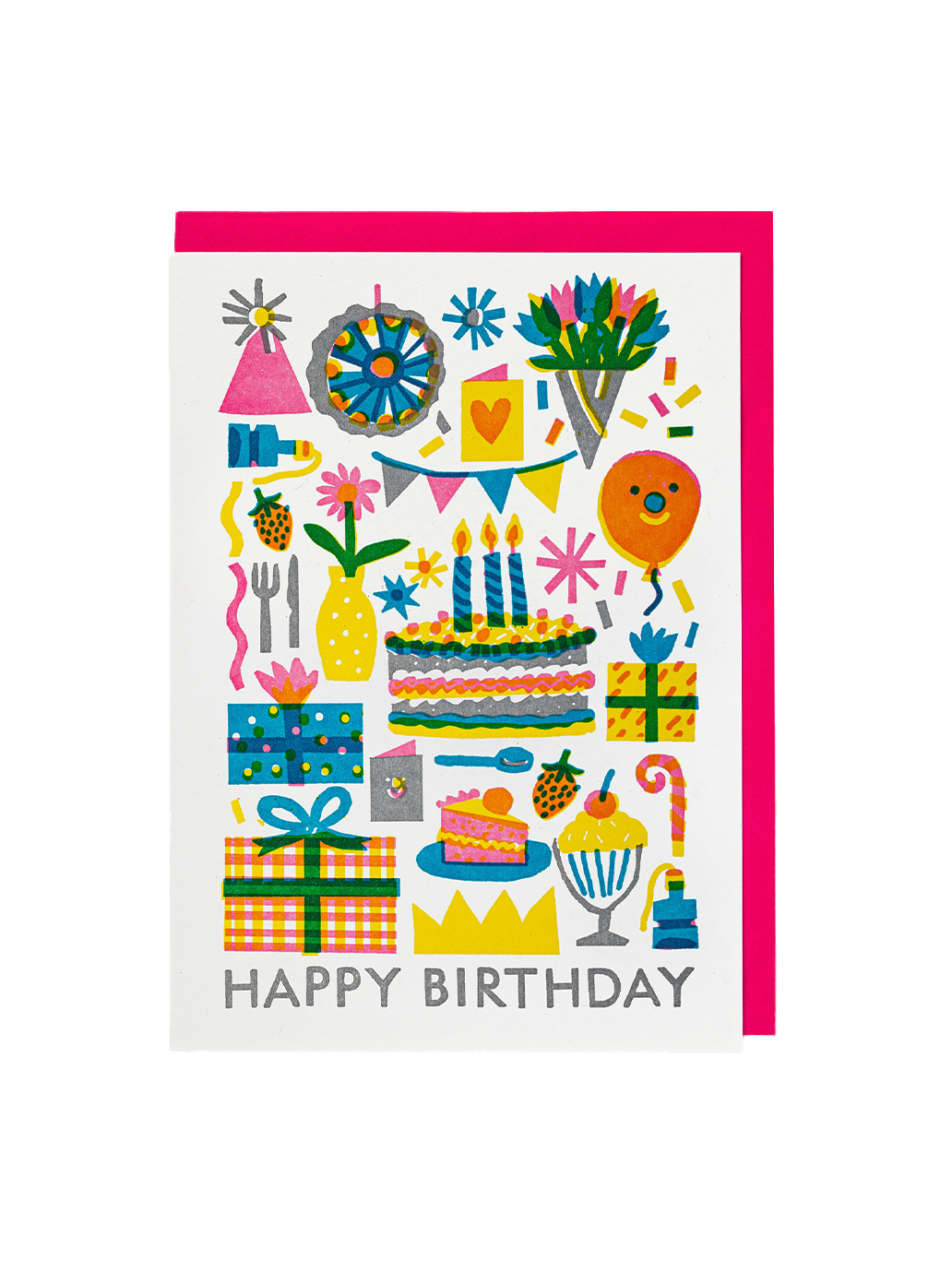 Ozdobna kartka z kopertą Birthday Peanut Birthday Archivist Gallery BÉBÉ Concept 