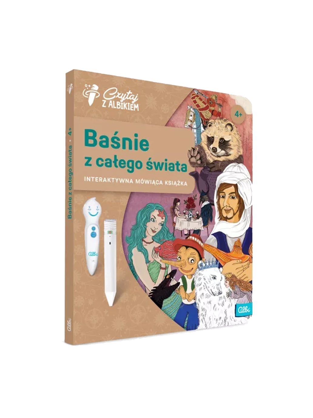 Baśnie z całego świata. Książka interaktywna Albi BÉBÉ Concept 