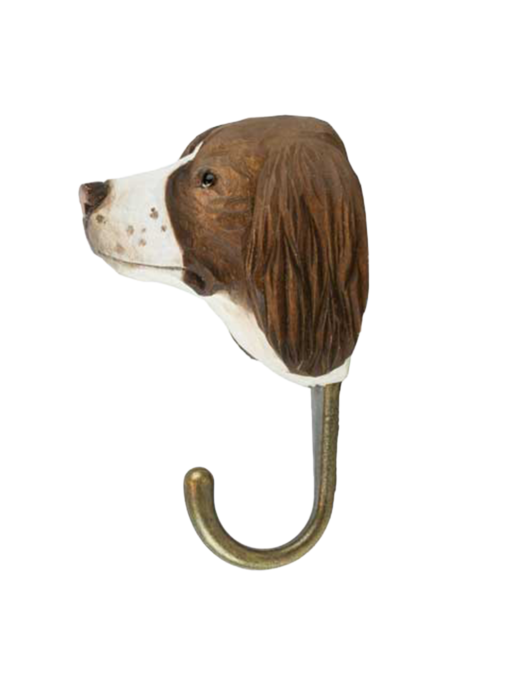 Drewniany haczyk Springer Spaniel Wildlife Garden BÉBÉ Concept 