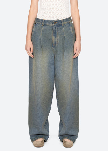 Lyssa denim jeans BLACK