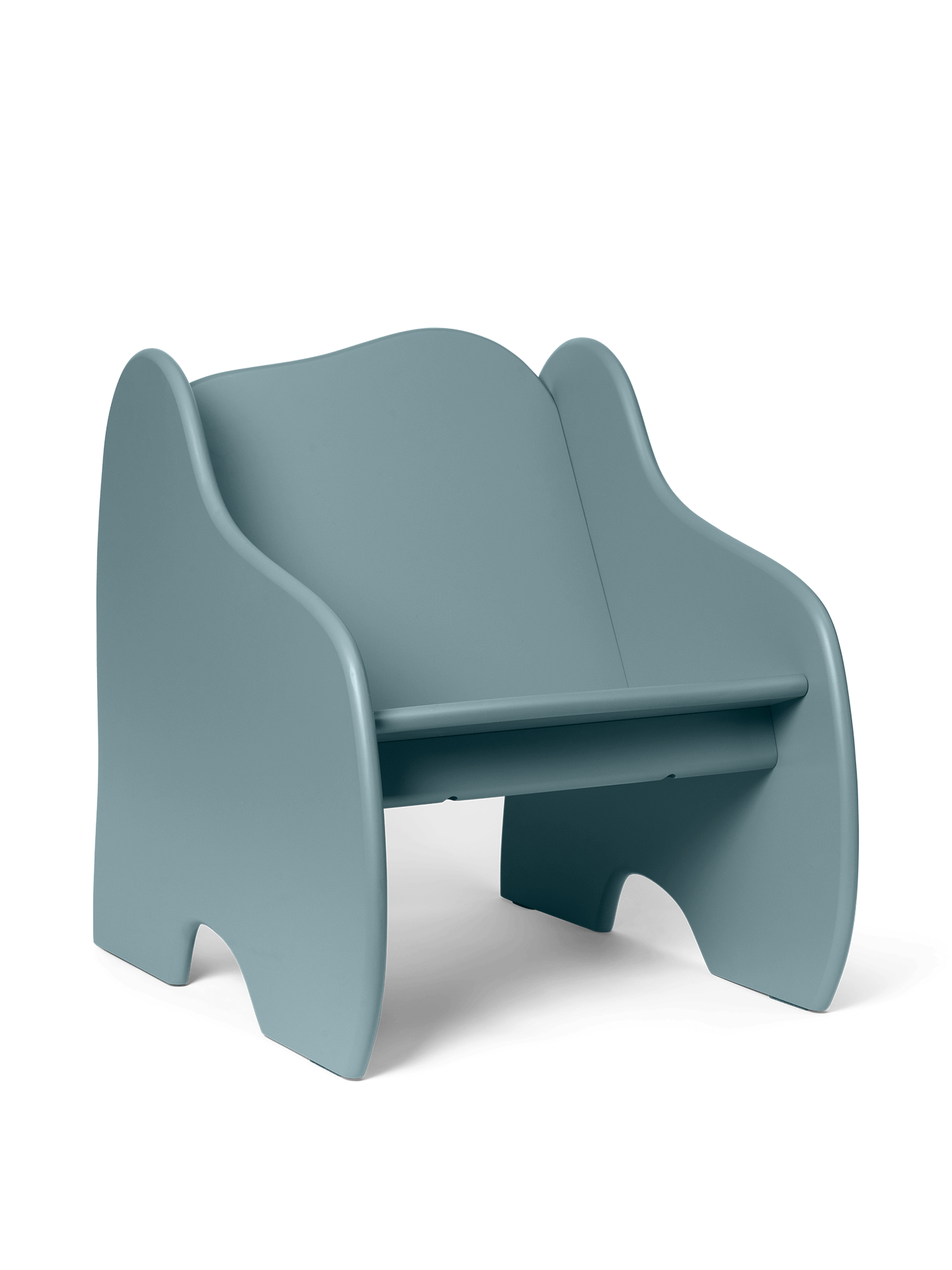 Krzesło dziecięce ze schowkiem Slope Lounge Chair Ferm Living BÉBÉ Concept 