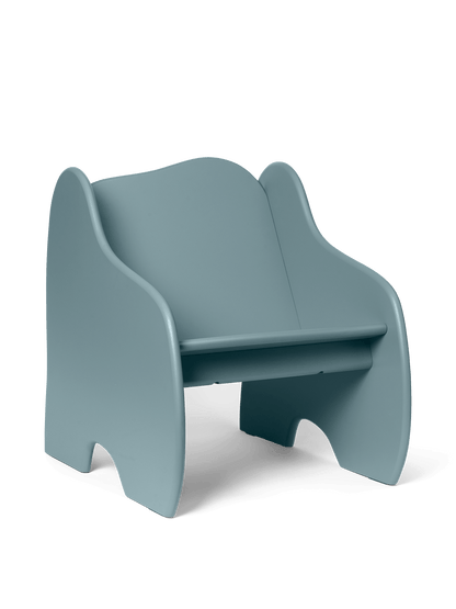 Krzesło dziecięce ze schowkiem Slope Lounge Chair Ferm Living BÉBÉ Concept 
