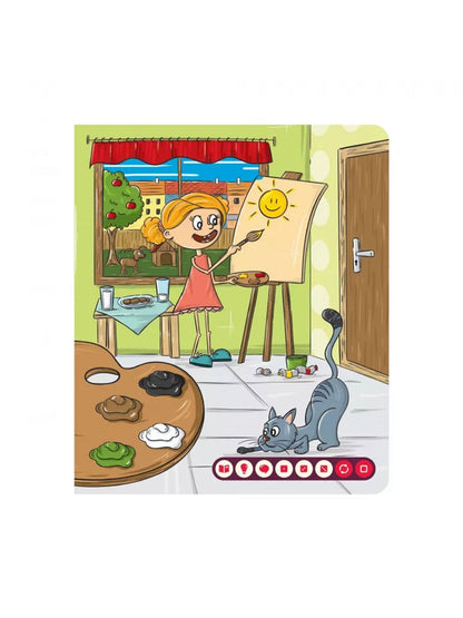 Moje pierwsze kolory i kształty. Książka interaktywna Albi BÉBÉ Concept 