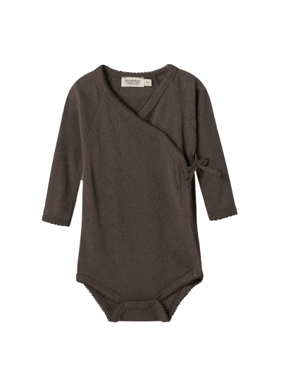 Body kopertowe z wełny merino Belita Pointelle MarMar Copenhagen BÉBÉ Concept 