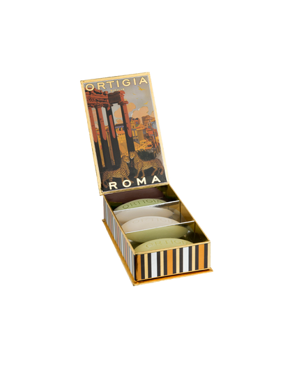 Zestaw prezentowy z mydełkami Ortigia Sicilia BÉBÉ Concept