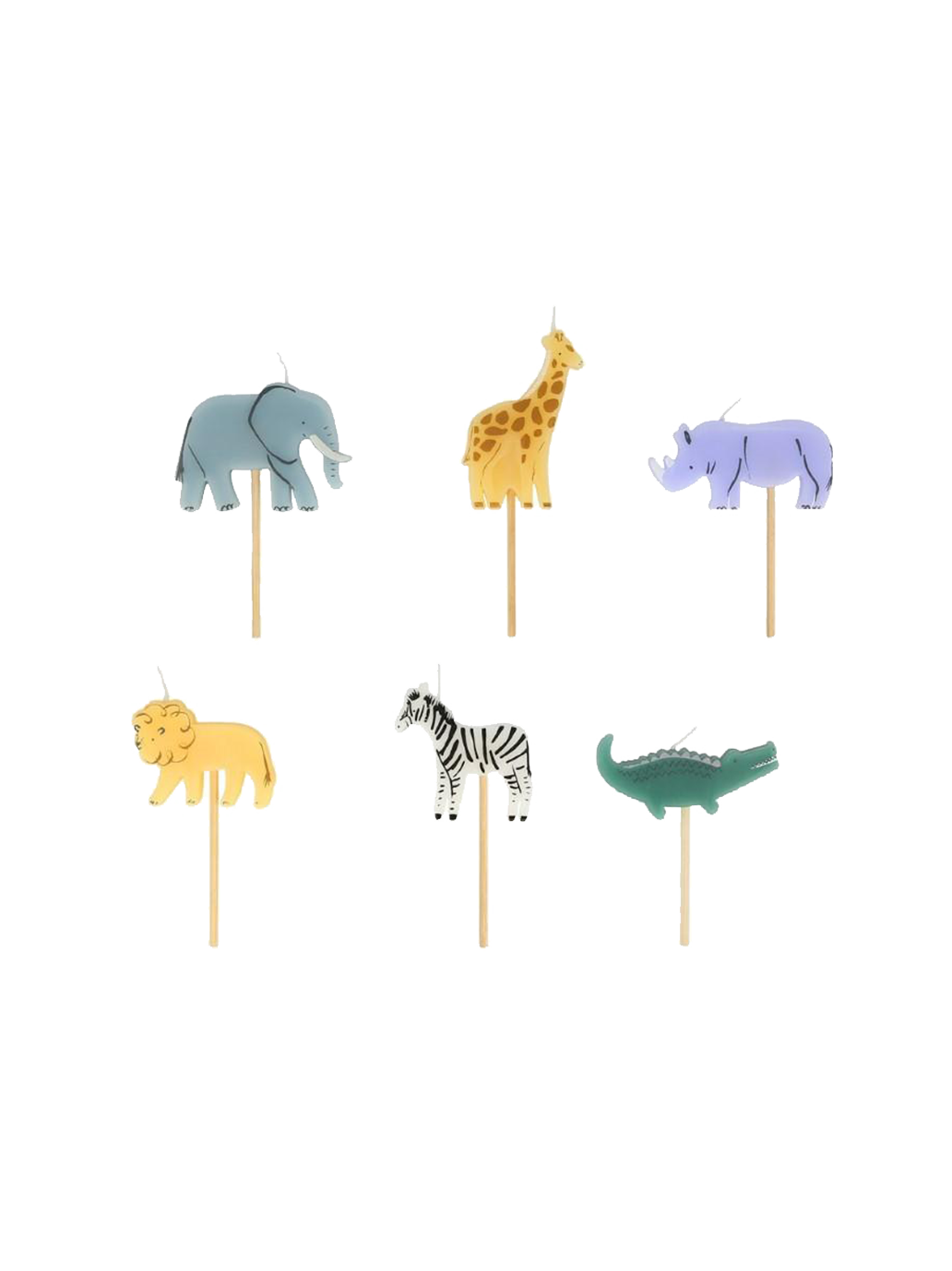 Świeczki urodzinowe 6 szt. Meri Meri BÉBÉ Concept 