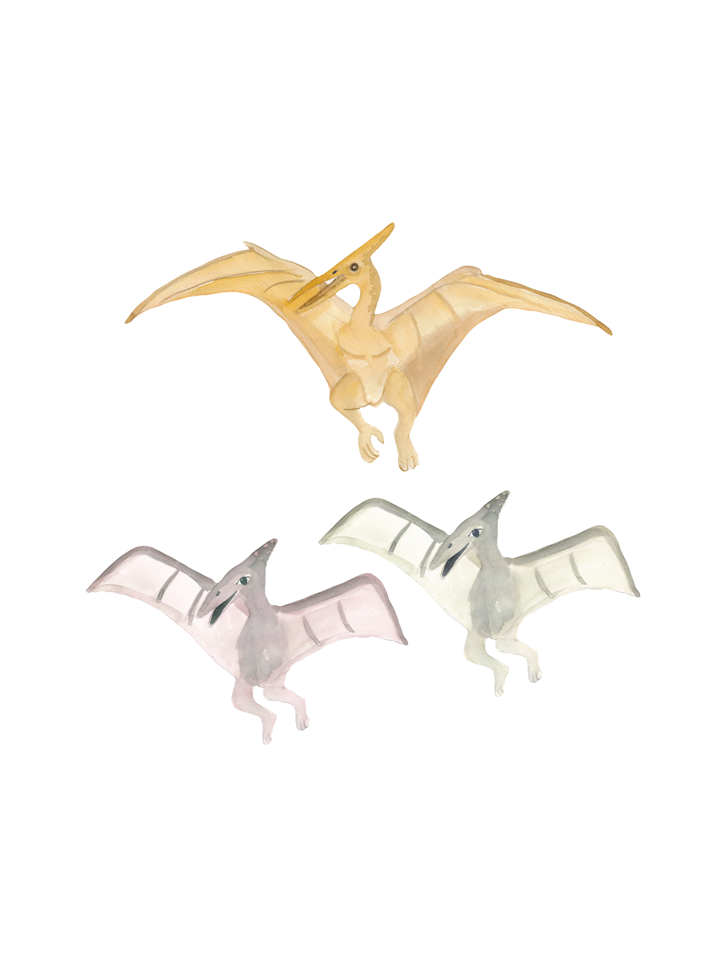 Naklejka ścienna Wallstories Dino That's Mine BÉBÉ Concept