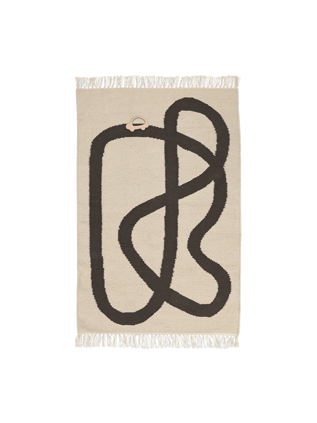 Dywan z motywem drogi Lane Rug Ferm Living BÉBÉ Concept