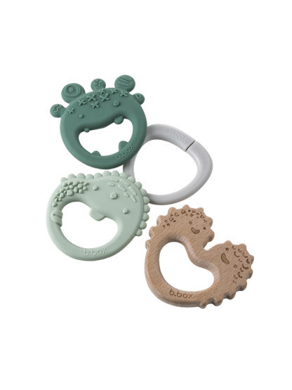 Gryzaki sensoryczne Trio z zawieszką B.Box BÉBÉ Concept