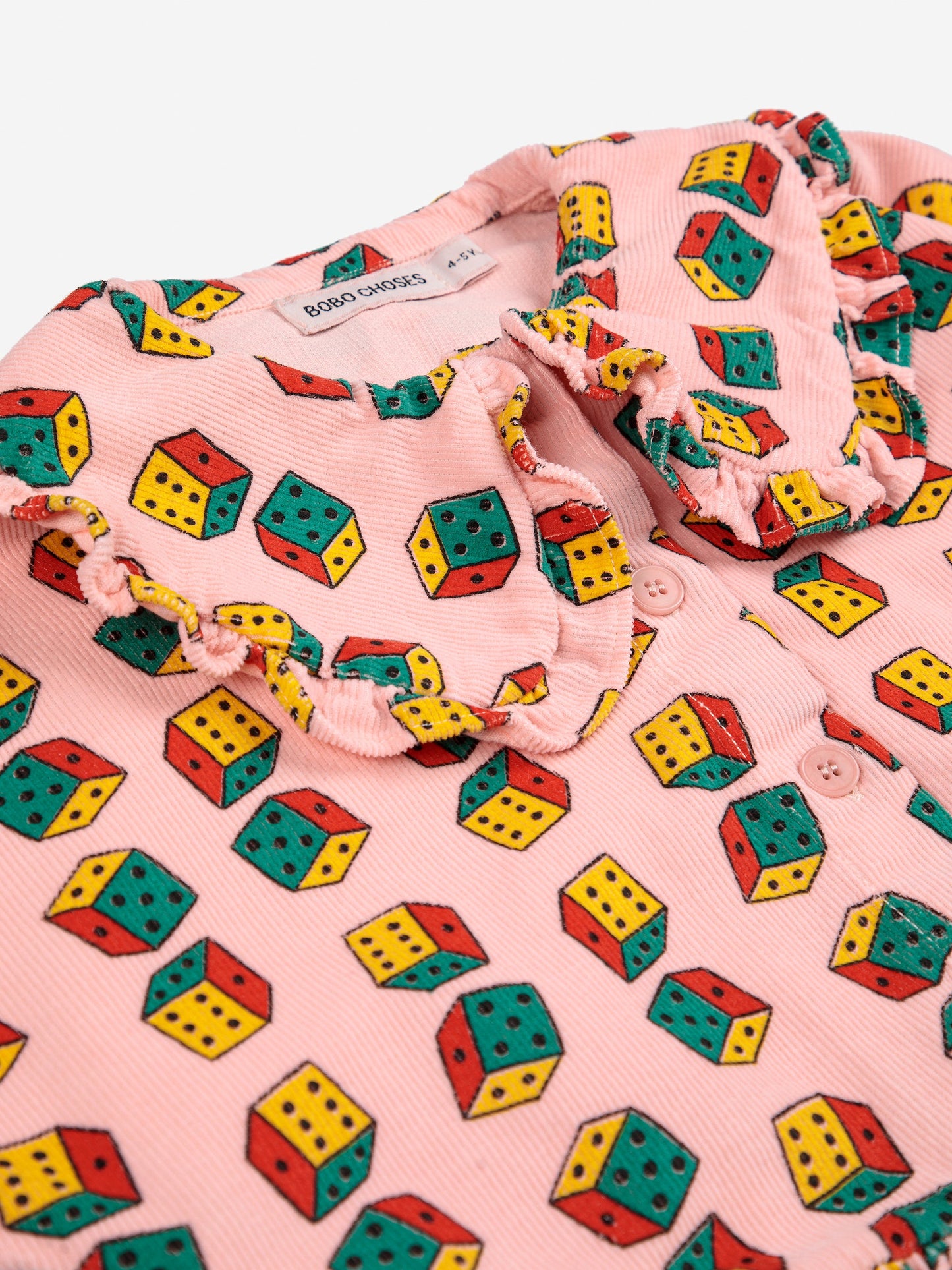 Dices all over micro corduroy dress Kids Bobo Choses BÉBÉ Concept 