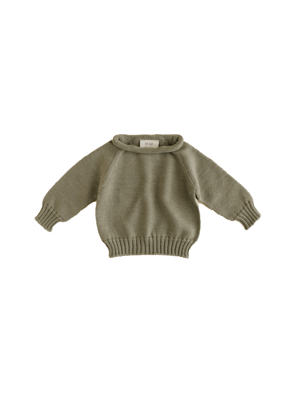 Bezszwowy sweterek z wełny merino Georgette Hvid BÉBÉ Concept