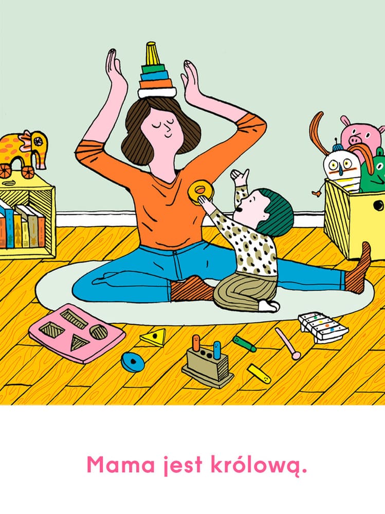 Mama jest jak dom Wydawnictwo Natuli BÉBÉ Concept 