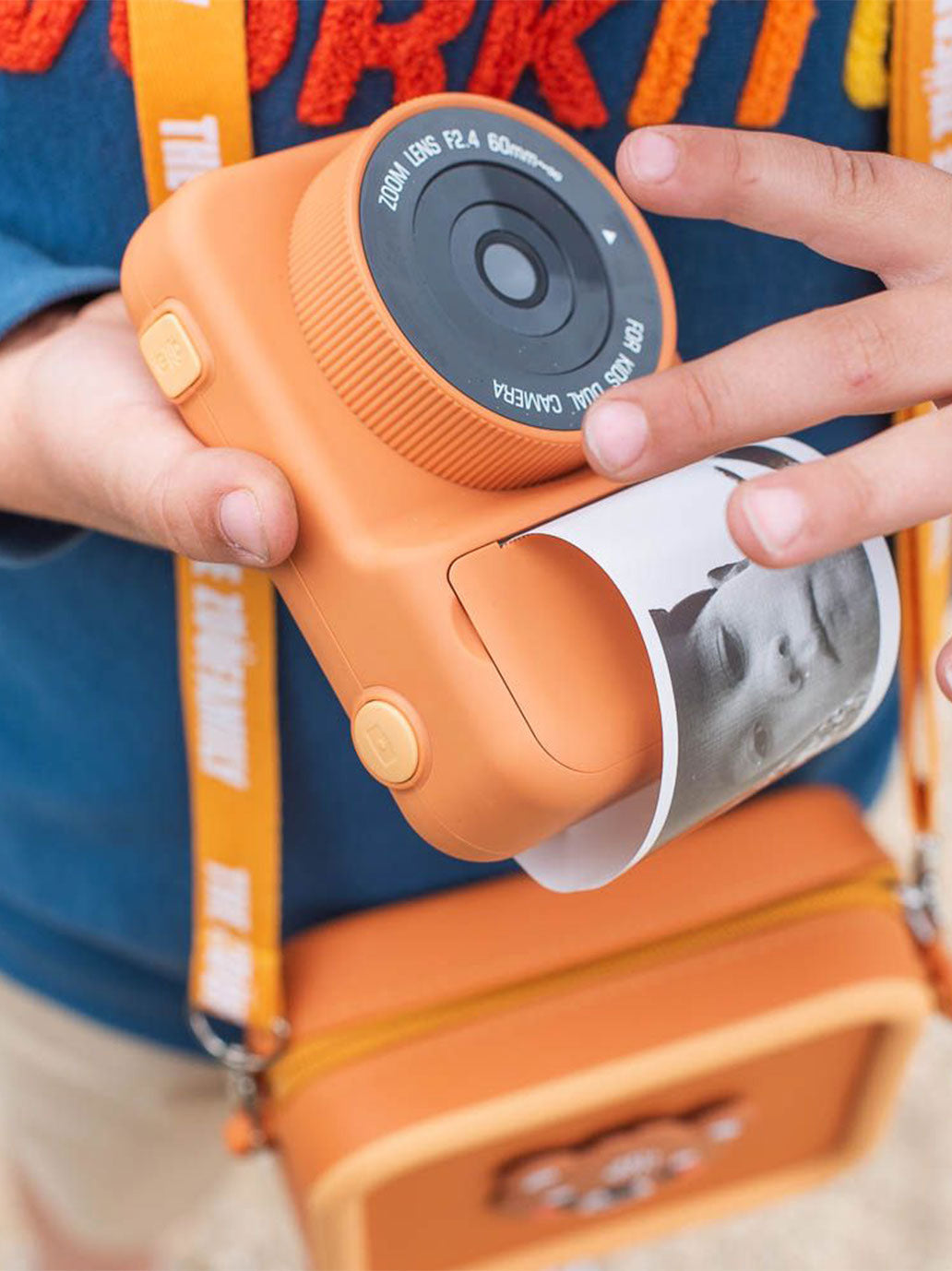 Aparat cyfrowy z drukarką dla dzieci Zoo Print The Zoofamily BÉBÉ Concept 