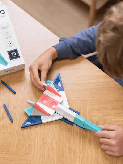 Klocki magnetyczne dla zaawansowanych PRO Constructor Set Connetix BÉBÉ Concept 