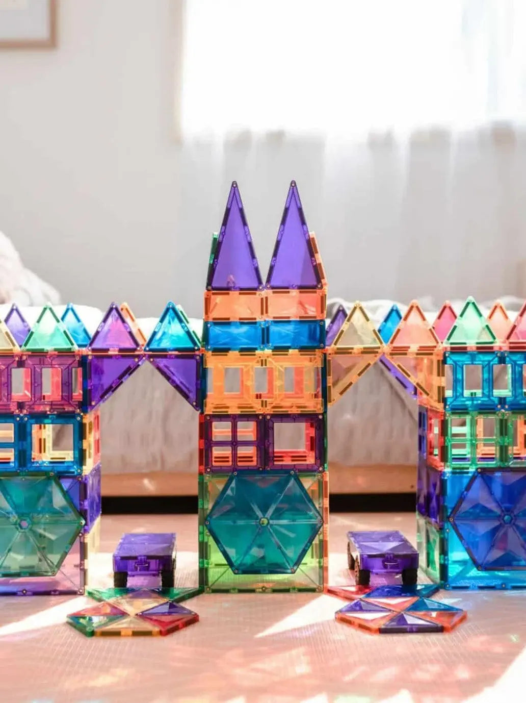 Klocki magnetyczne Rainbow Mega Pack Connetix BÉBÉ Concept 