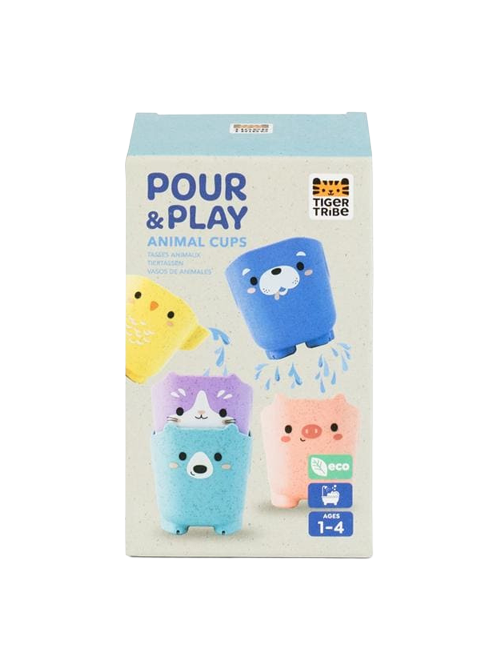 Zabawka kąpielowa kubeczki Tiger Tribe BÉBÉ Concept 