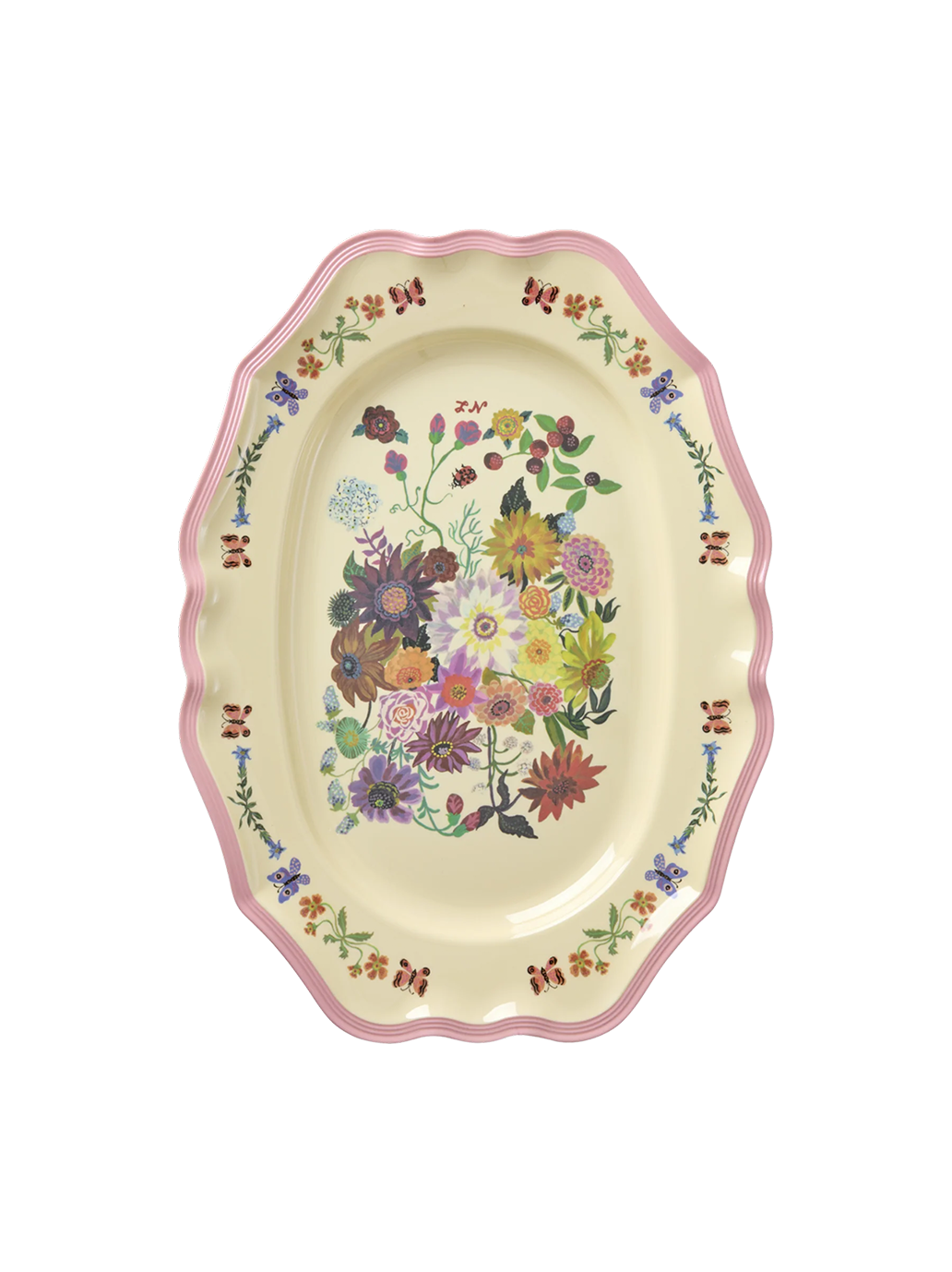 Półmisek z melaminy Rice x Nathalie Lete RICE BÉBÉ Concept 