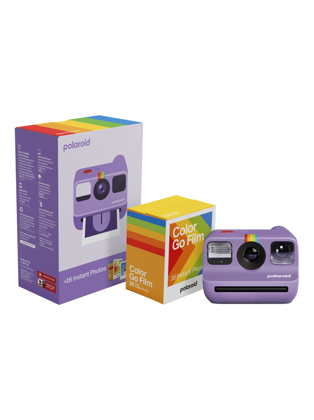 Polaroid Go Gen 2 + Color Film Bundle PURPLE
