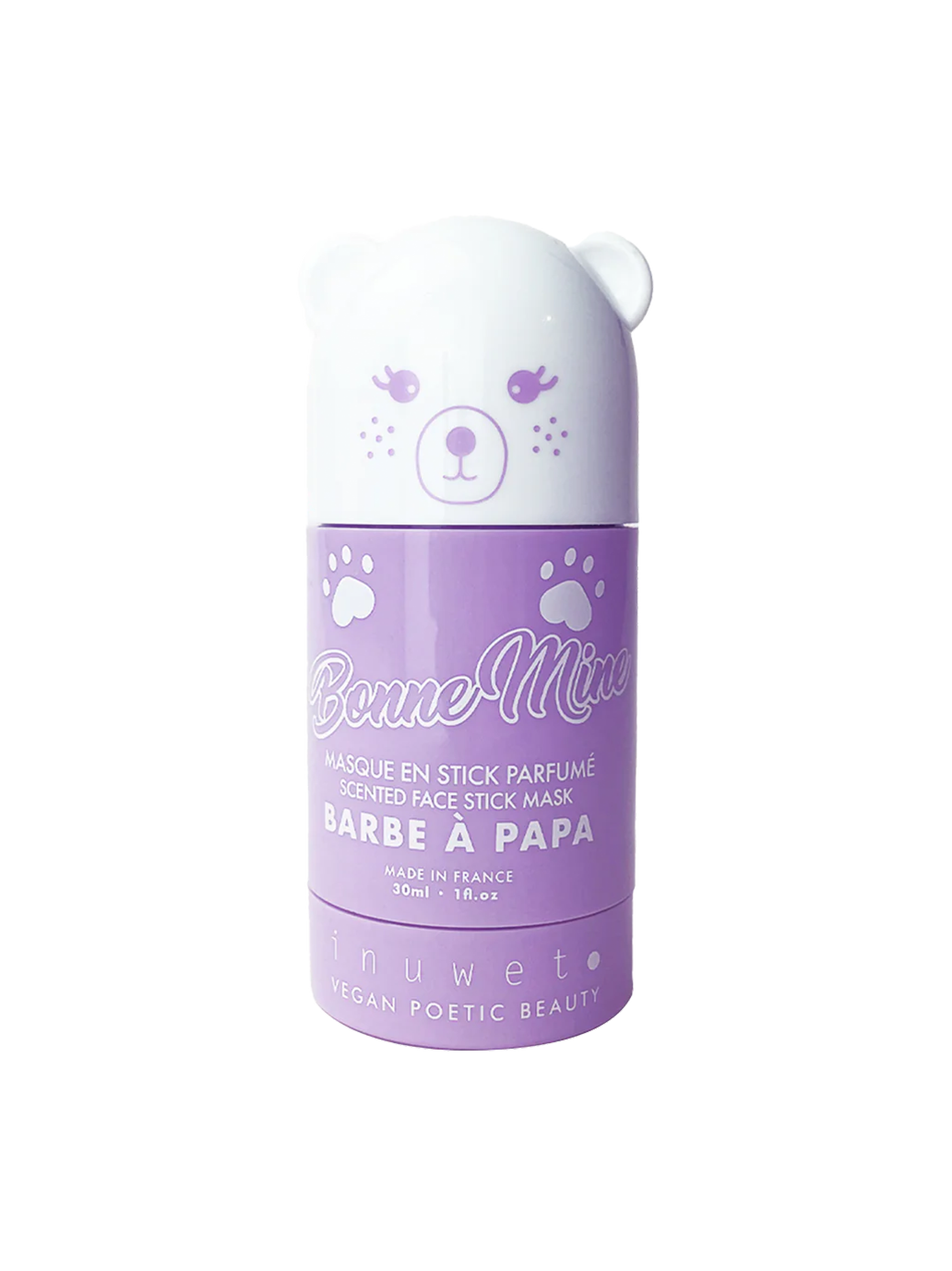 Rozświetlająca maska do twarzy w sztyfcie Inuwet BÉBÉ Concept 