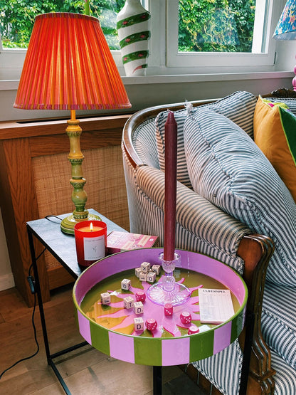 Szklany świecznik Jane Anna + Nina BÉBÉ Concept 