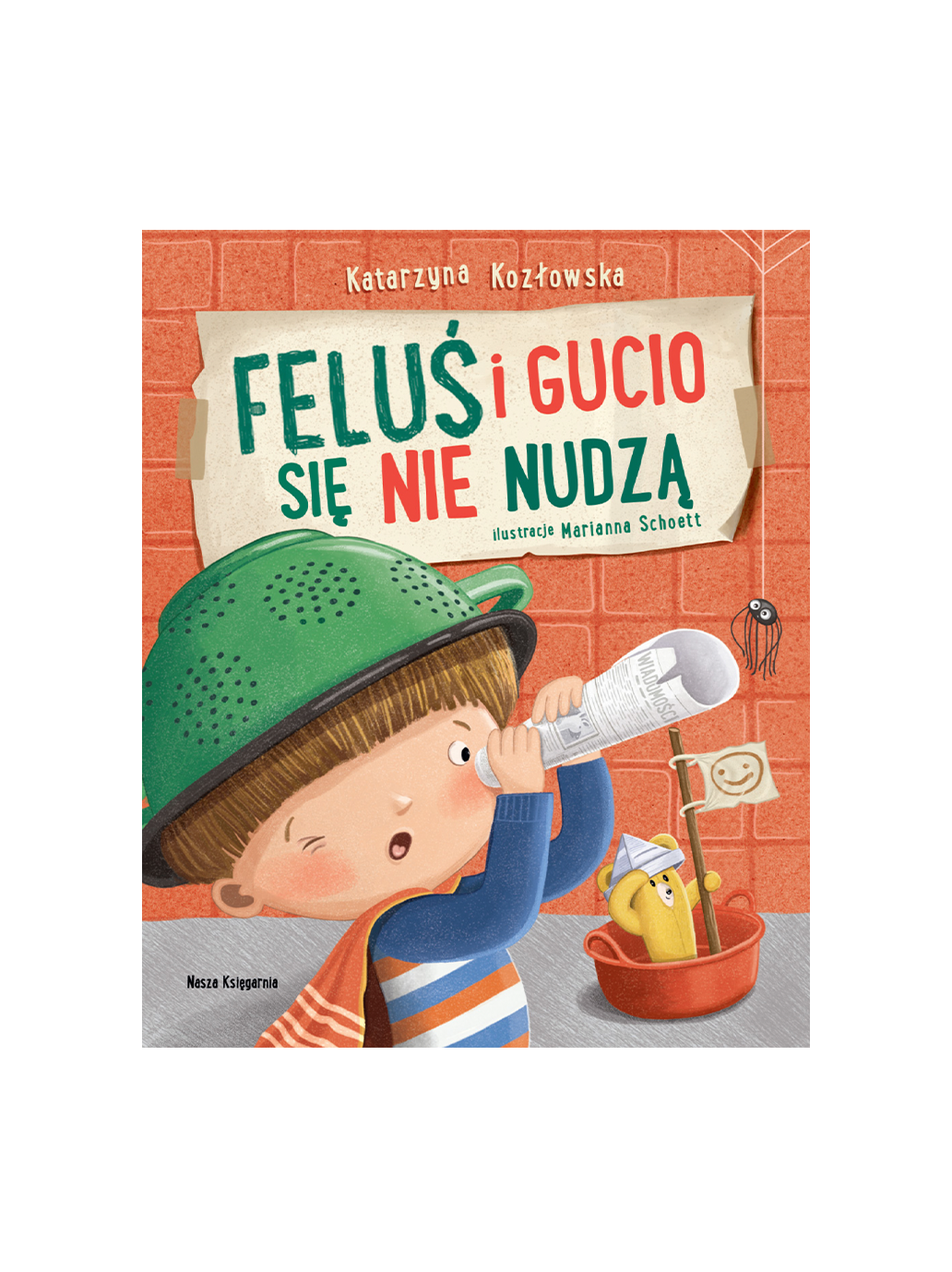 Feluś i Gucio się nie nudzą Wydawnictwo Nasza Ksiegarnia BÉBÉ Concept