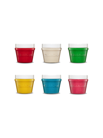 Naturalna ciastolina w słoiczkach 6 kolorów ChildGen BÉBÉ Concept 